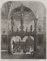 Interieur van de Dom, Lübeck